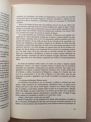 La dama del Nilo. Pauline Gedge. Novela histórica.