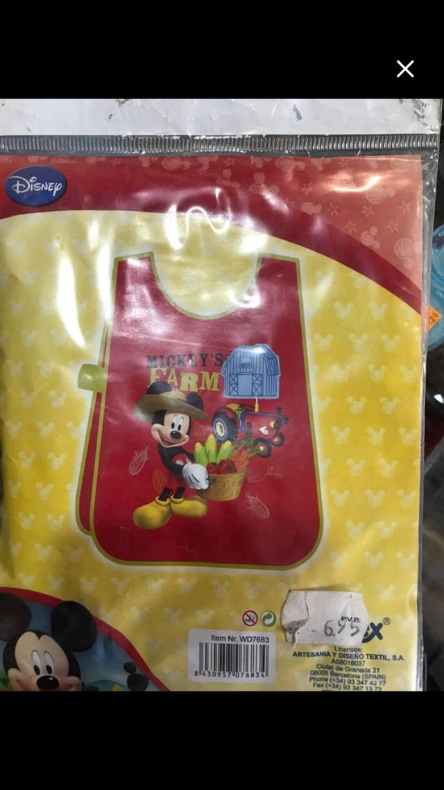 Delantal PVC Mickey
