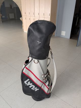 Palos y bolsa de golf