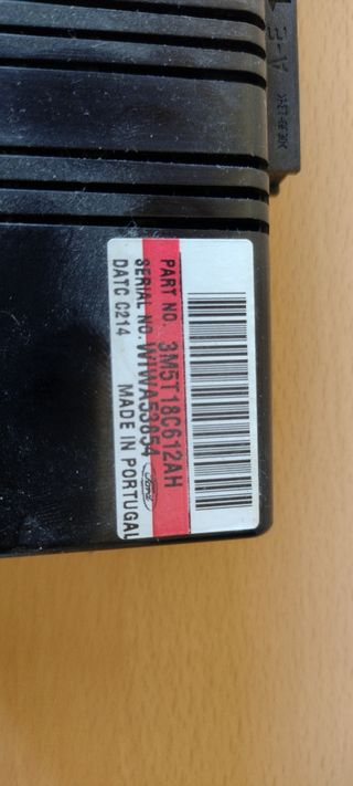 Unidad control climatizador focus cmax