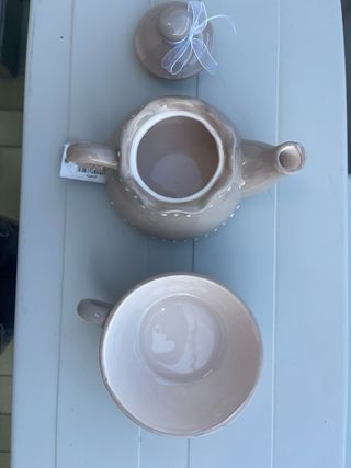 Teiera con Tazza Integrata