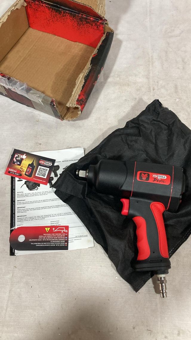 KS Tools 515.1200 Atornillador de impacto neumátic