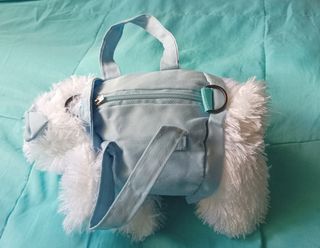 Peluche Bolso Perro Caniche