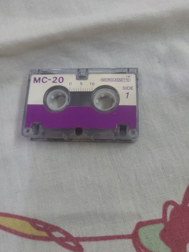 Cinta microcassette MC-20