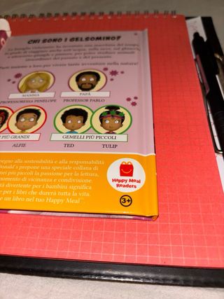 LIBRO NUOVO PER BAMBINI McDonald’s HAPPY MEAL READ