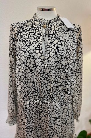 Vestido estampado floral Mango