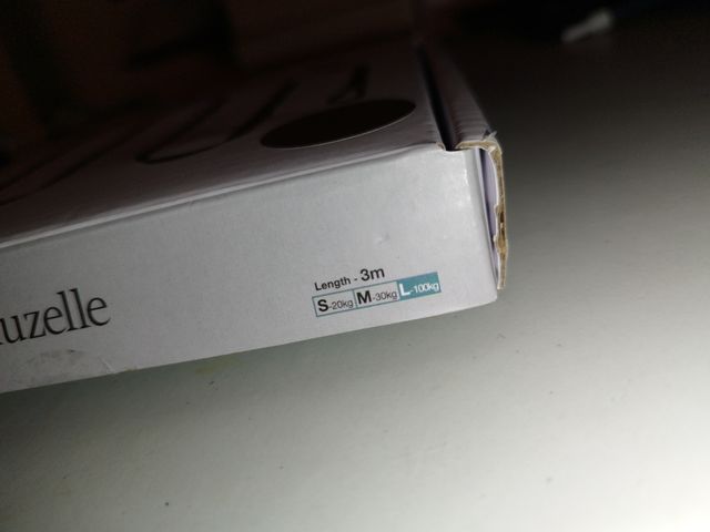 Bluzelle correa 3m beige PVC 