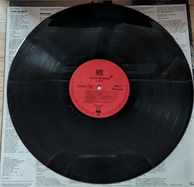 Disco de vinilo. Color me Badd
