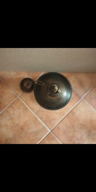 Lampara antigua de techo