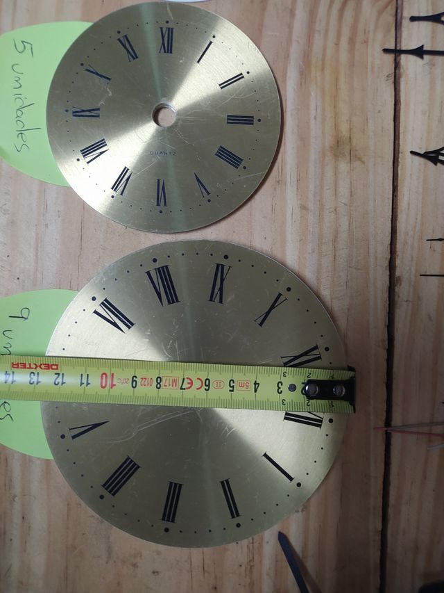 Esferas reloj manualidades