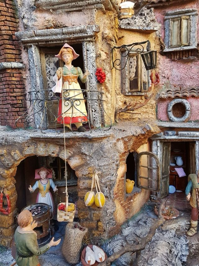 Presepe fatto a mano