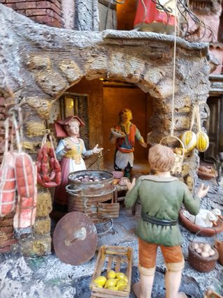 Presepe fatto a mano