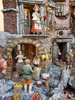 Presepe fatto a mano