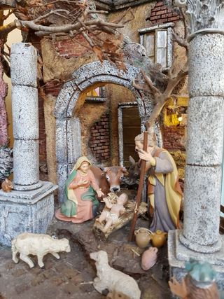 Presepe fatto a mano