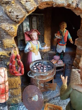 Presepe fatto a mano