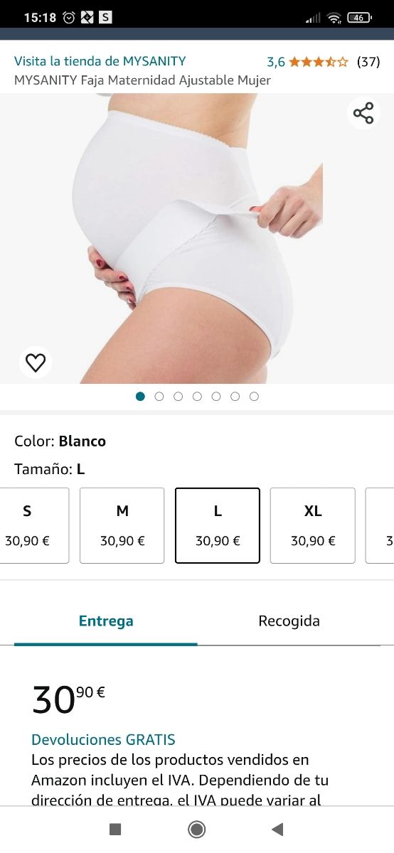 Faja de maternidad