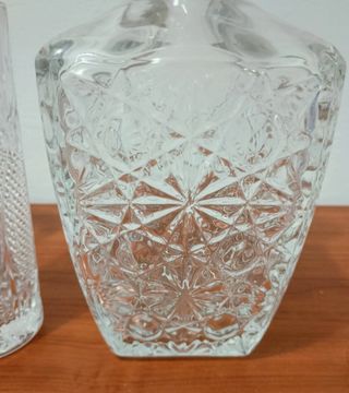 Set 6 bicchieri alti e bottiglia