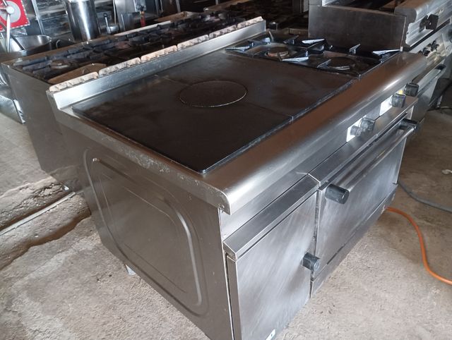 Cocina industrial radiante