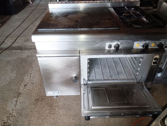 Cocina industrial radiante