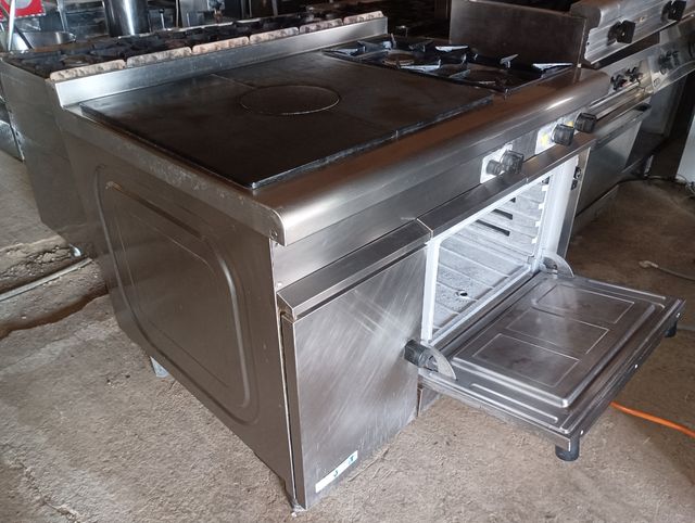 Cocina industrial radiante