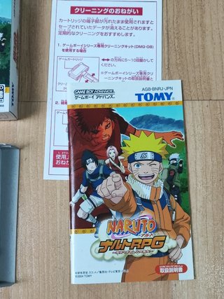 Naruto RPG Nintendo gba jap jpn