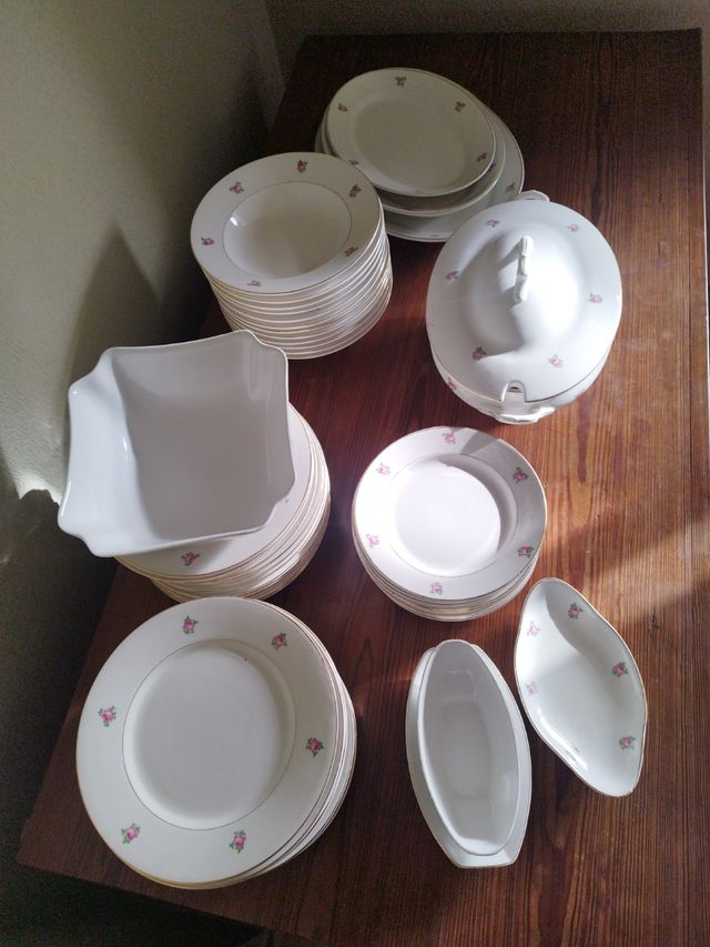 Vajilla sello ASTURIANA GIJÓN