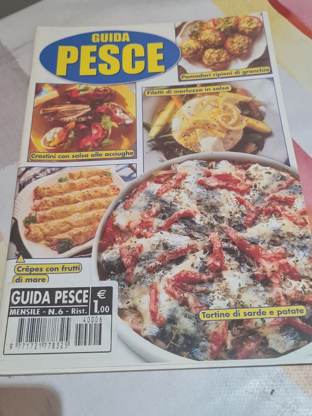 Guida cucina settimanale italiana 