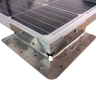 Kit 4 Soportes de Aluminio para Panel Solar Camper