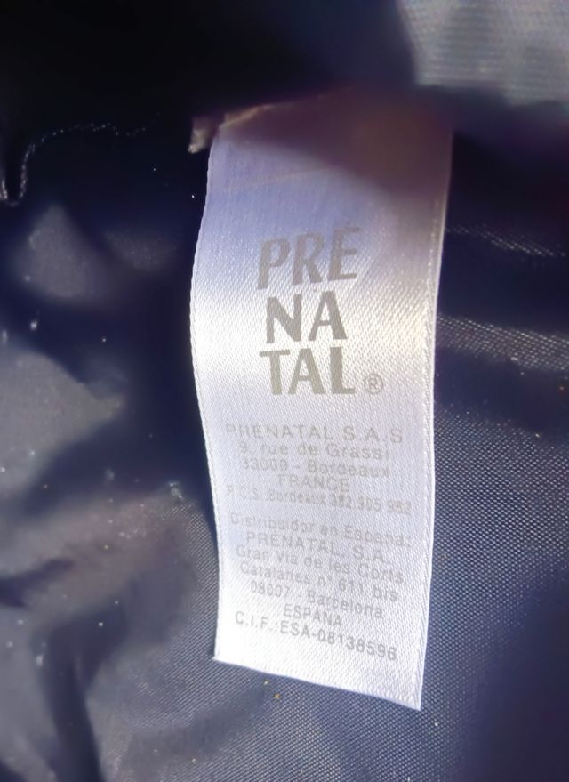 Mochila de prenatal
