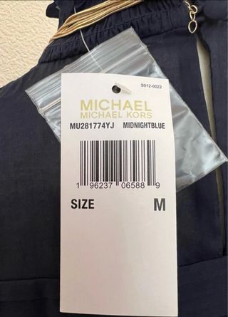 Vestido azul Michael Kors