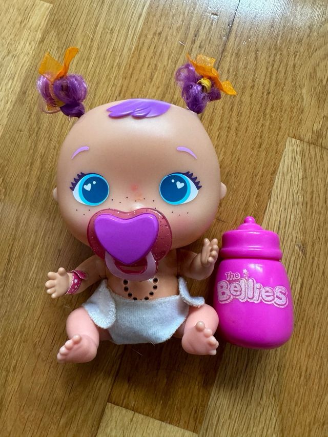 Muñecas bellies con sus accesorios