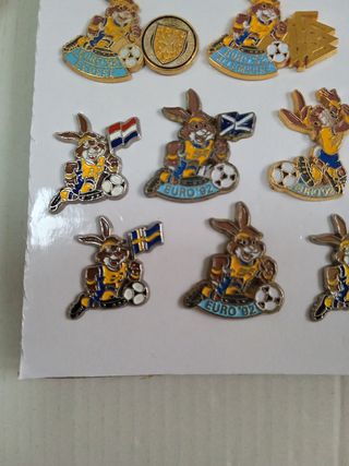 Pins Eurocopa futbol 92