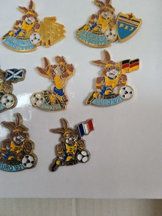 Pins Eurocopa futbol 92