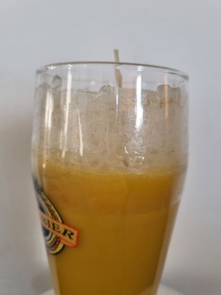 Candela boccale di birra chiara 