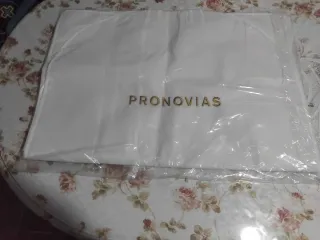 Corona de novia conprada en Pronovias