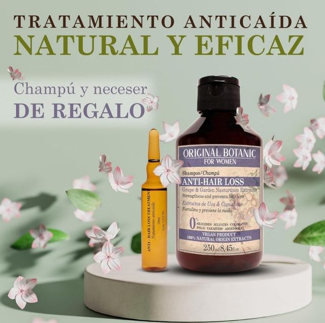 Tratamiento anticaida cabello mujer