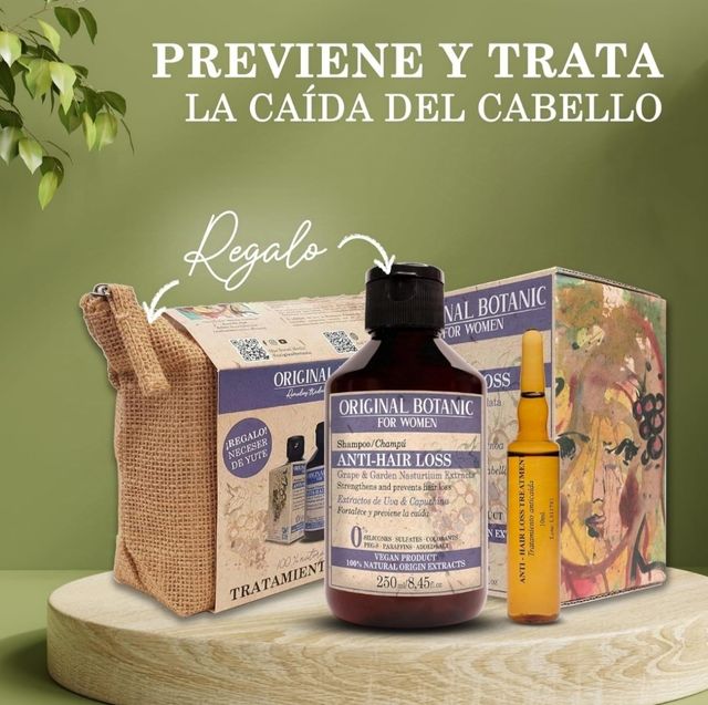 Tratamiento anticaida cabello mujer