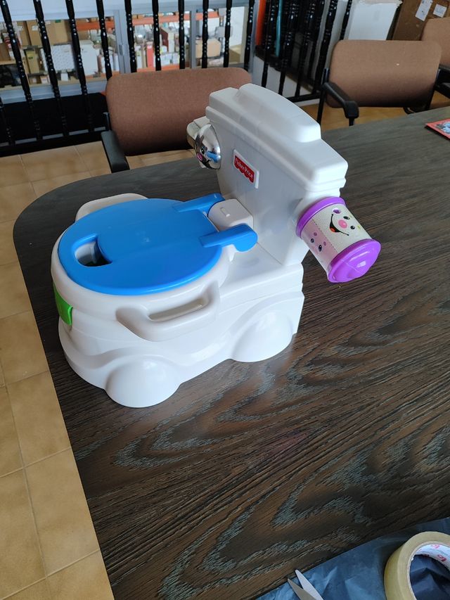 Orinal fisher price con musica