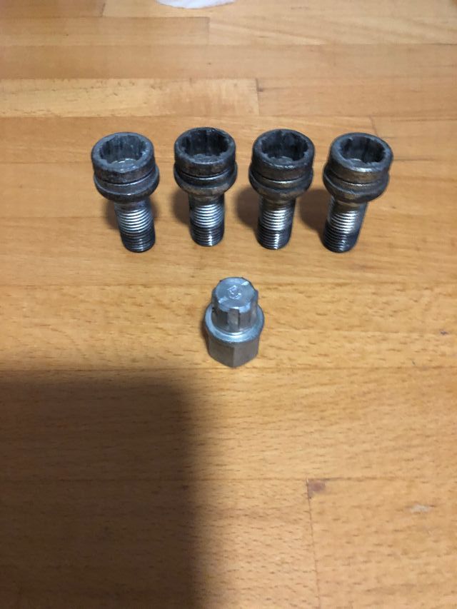 Tornillo Antirrobo VW SEAT AUDI SKODA M14x 1.5MM