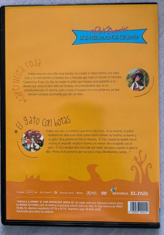 Lote 13 DVD's Cuentos Los hermanos Grimm