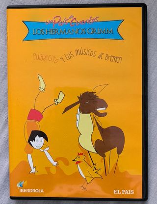 Lote 13 DVD's Cuentos Los hermanos Grimm