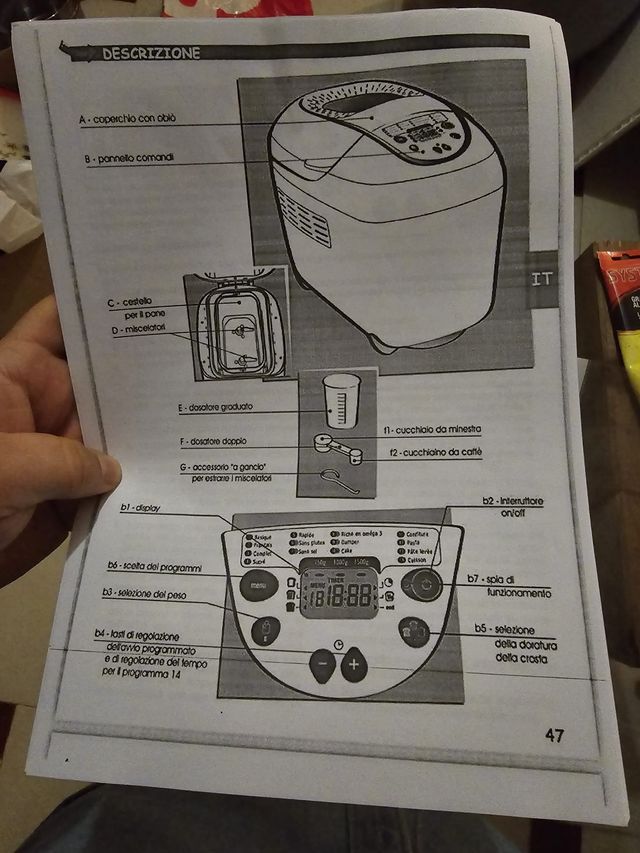 Moulinex  home bread baguette
