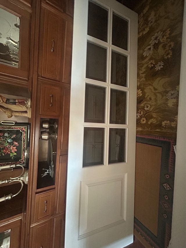 Dos puertas madera lacada para puertas de granero