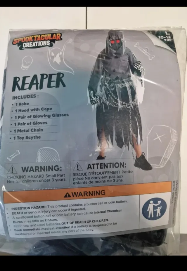 Disfraz halloween niño 10-12 años