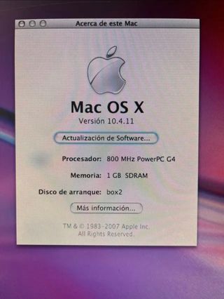 Completo iMac G4 Lamparita 15" 800Mhz & 1 GB