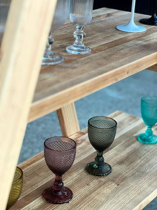 ESTANTERIA ESCALERA DEGUSTACIÓN