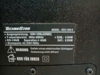 Home Cinema  subwofer altavoces 