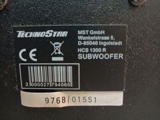 Home Cinema  subwofer altavoces 