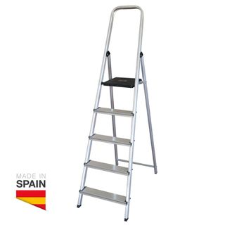 ESCALERA DOMESTICA ALUMINIO 5 PELDAÑOS