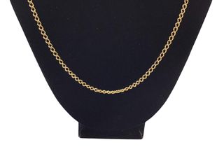 cadena oro 18k 34cm